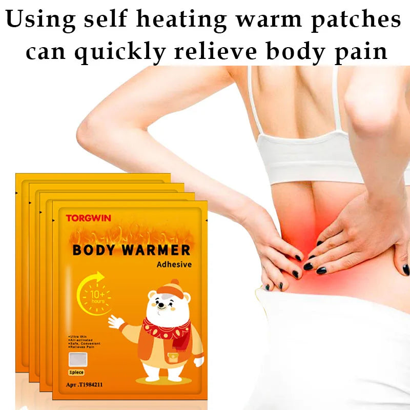 Self-Heating Body Warmers - Pack of 10/30 Disposable Warm Sticks for Winter Outdoor Comfort