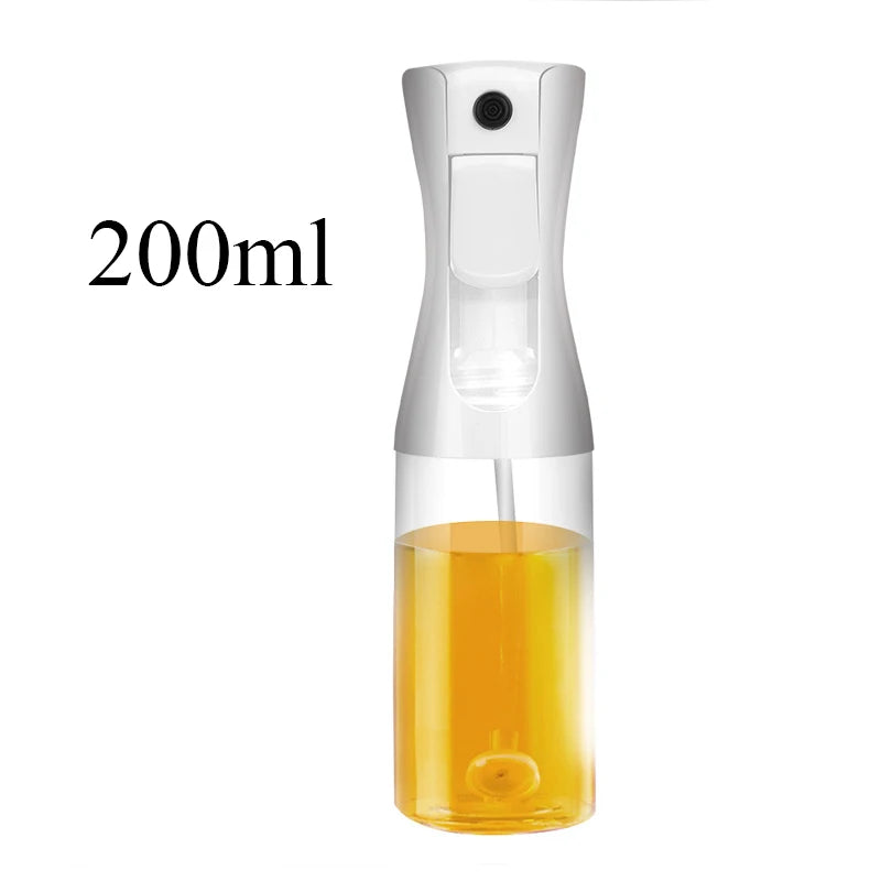 Kitchen Cooking Oil Spray Bottle - Olive Sprayer for BBQ, Baking, Camping - Vinegar, Soy Sauce Dispenser - 200ml / 300ml