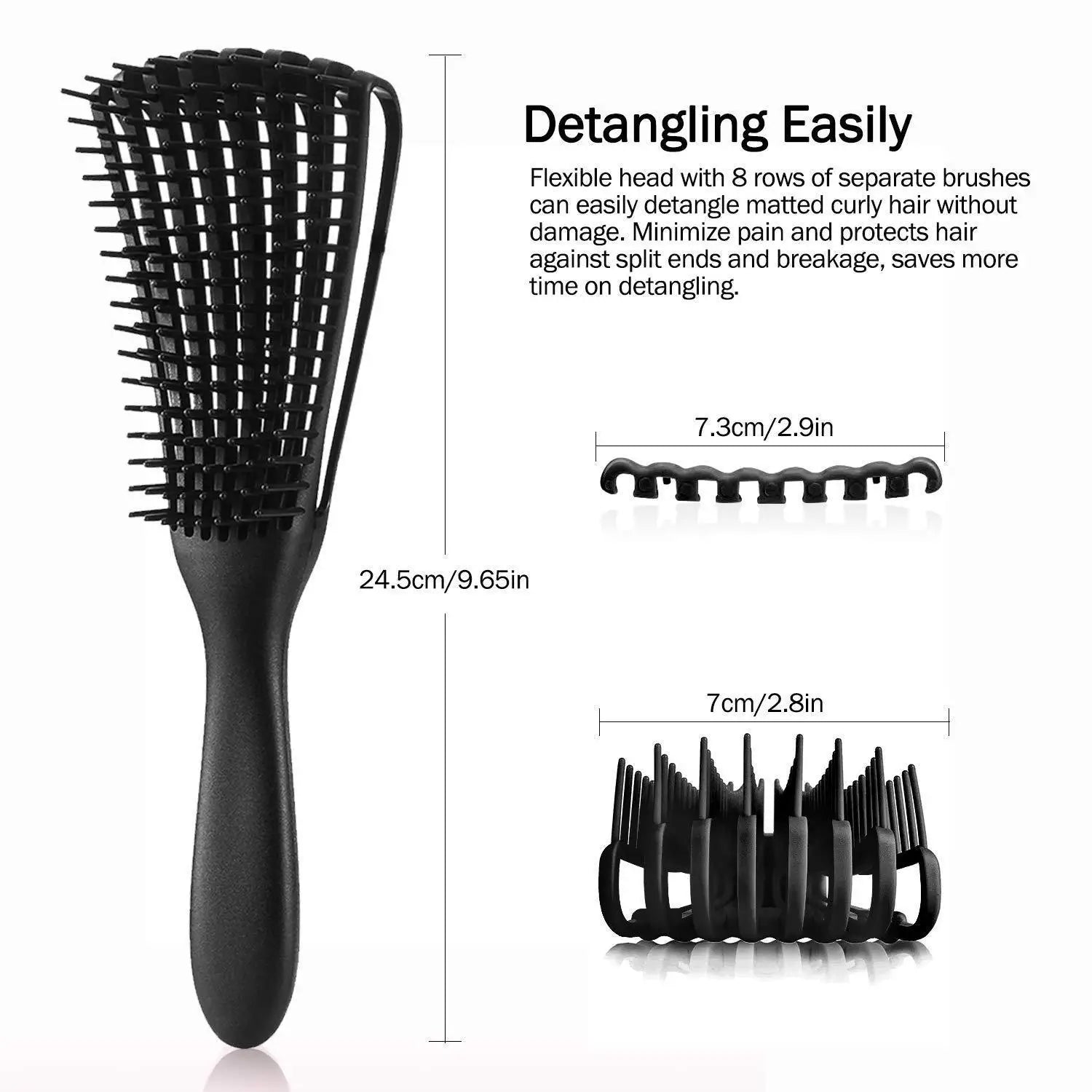 Detangling Hair Brush – Salon-Quality Styling for Beautiful Tresses