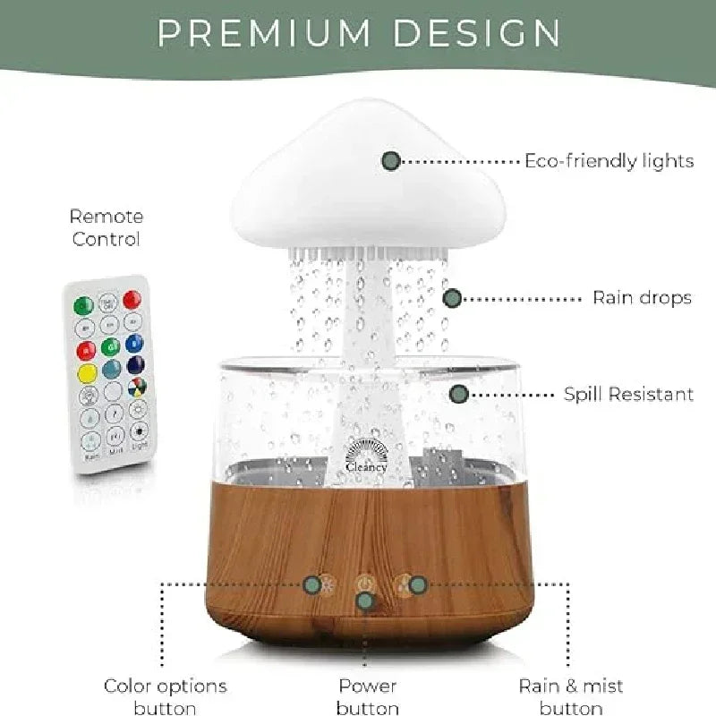 Rain Cloud Humidifier & Aroma Diffuser
