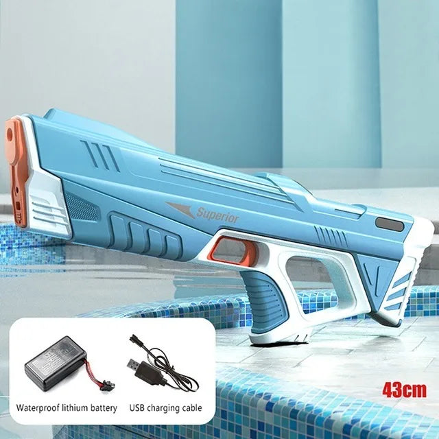 High-Pressure Charging Electric Water Gun Toy for Kids - Cloud Discoveries