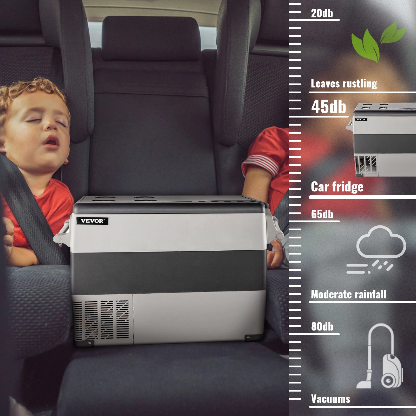 Car Refrigerator Mini Fridge Freezer - Your Ultimate Portable Cooling Companion!