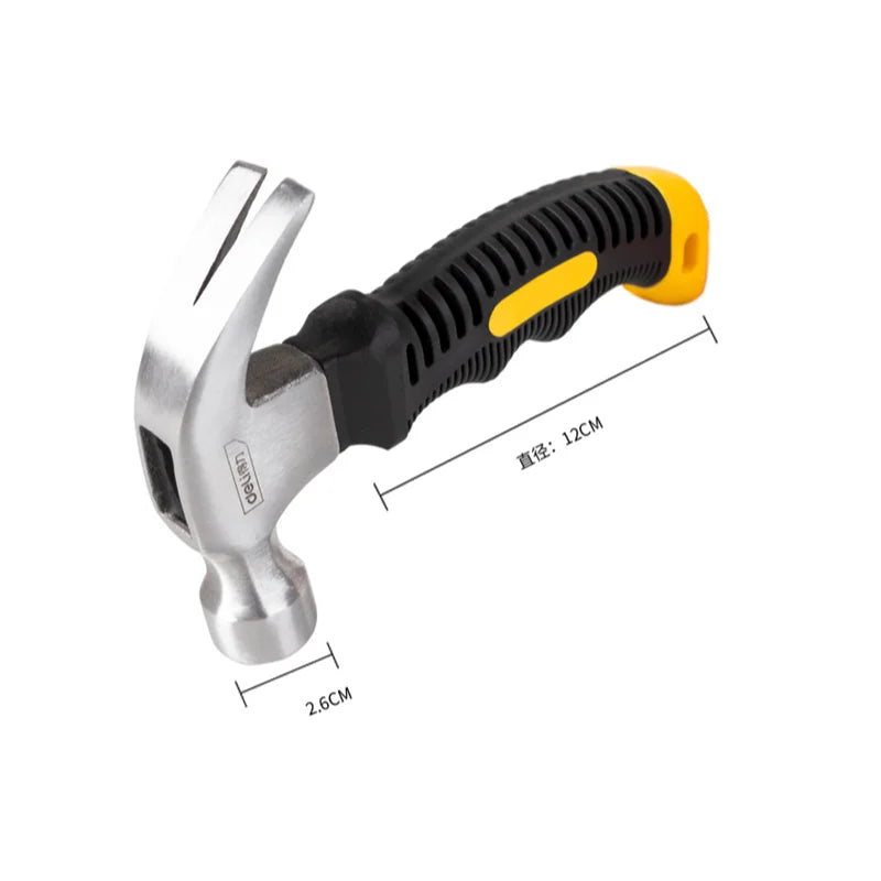 High Carbon Hammer - Non-slip TPR Handle, Home Woodworking & Carpenter Repair Tool