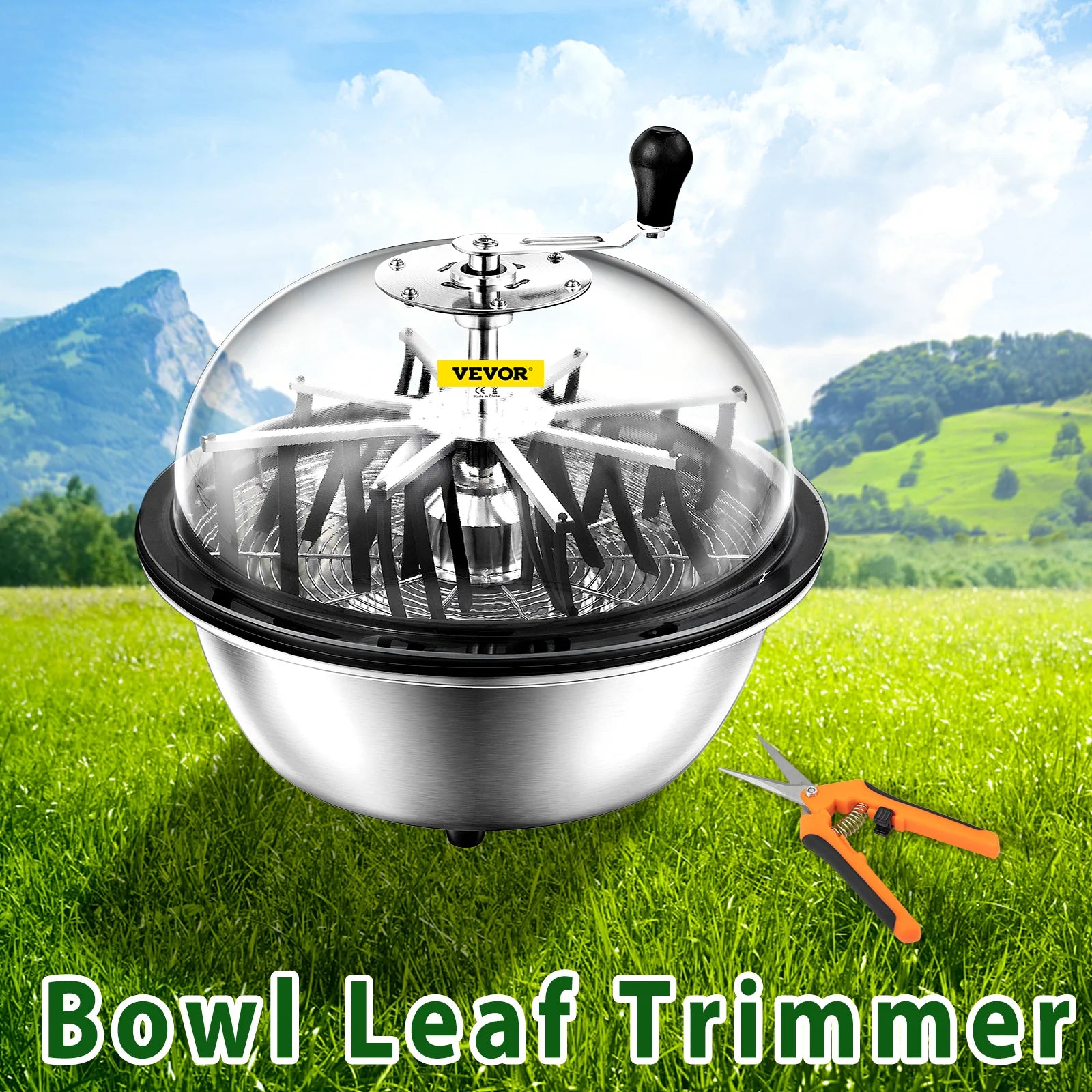 Hydroponic Leaf Bowl Leaf Trimmer - 16 19 24 Inch - Garden Tools