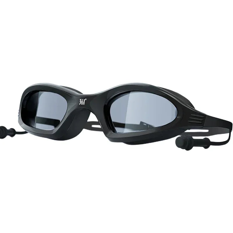 Pro Swim Goggles & Anti-Fog Cap Set for Men & Women