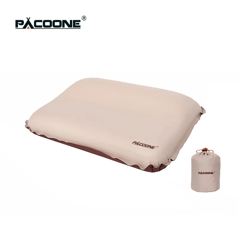 A compact, self-inflating camping pillow in an ultralight, 3D design. The high-quality sponge material provides optimum support and comfort during various outdoor adventures. With a robust, water and wear-resistant covering, this pillow is durable and long-lasting. The automatic inflation feature saves time and effort, making it an ideal camping and travel accessory.