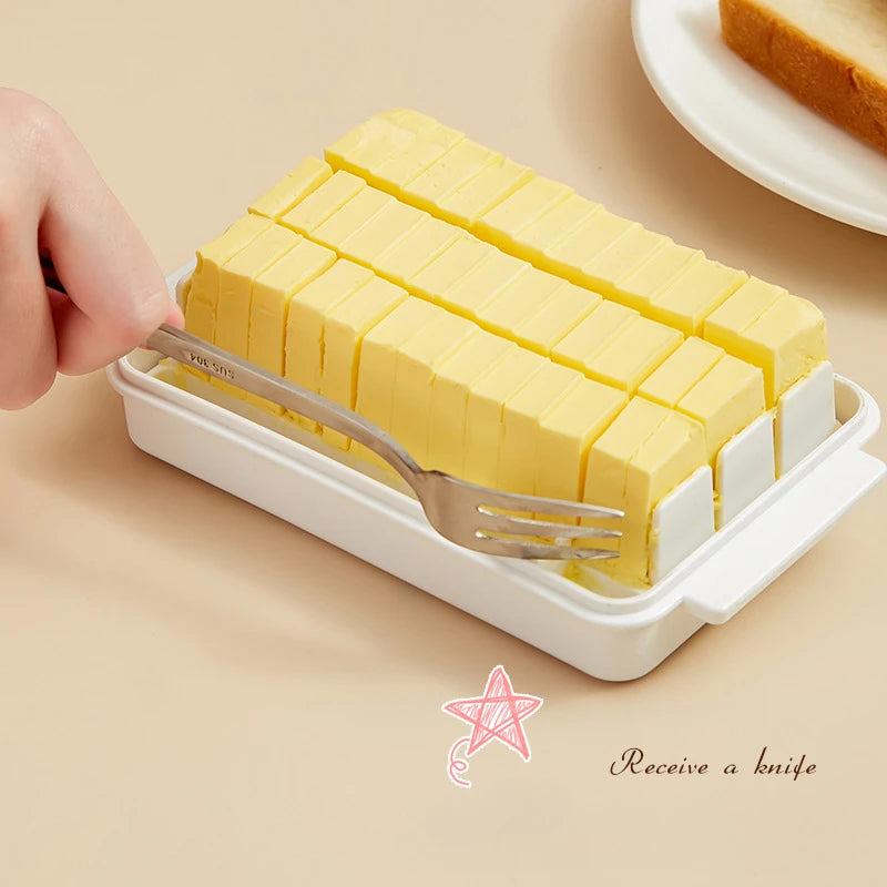 Butter Cutting Storage Box - Keep Your Butter Fresh and Easy to Slice