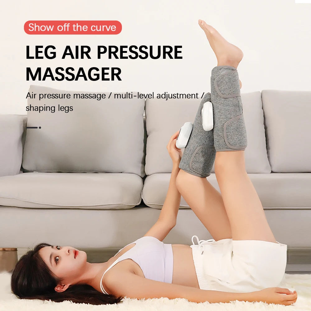 Wireless Leg Air Compression Massager – Smart Electric Foot Massage
