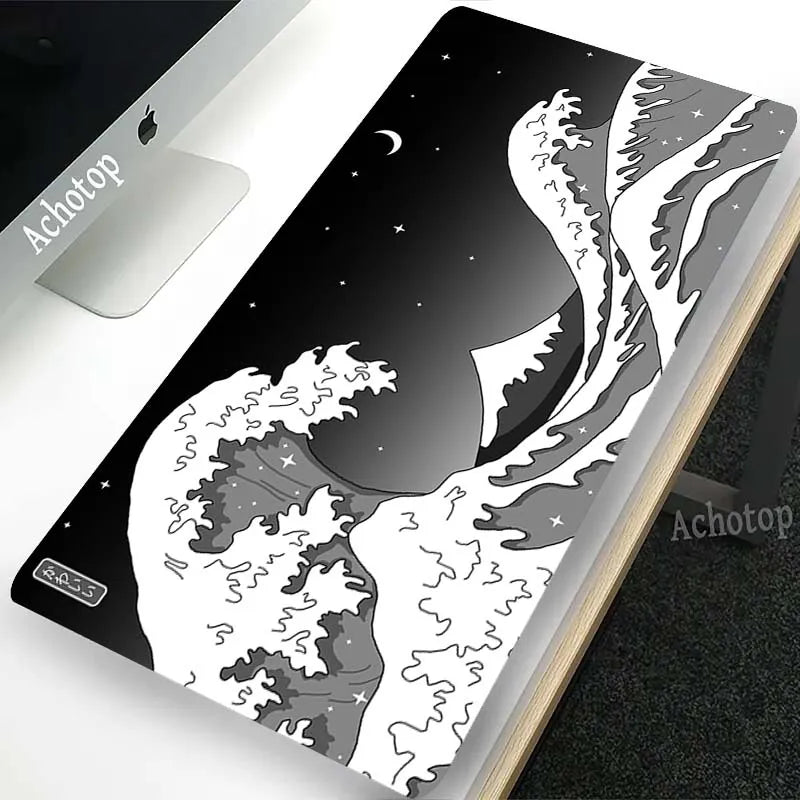 VelocityCraft Gaming Mouse Pad - Black & White