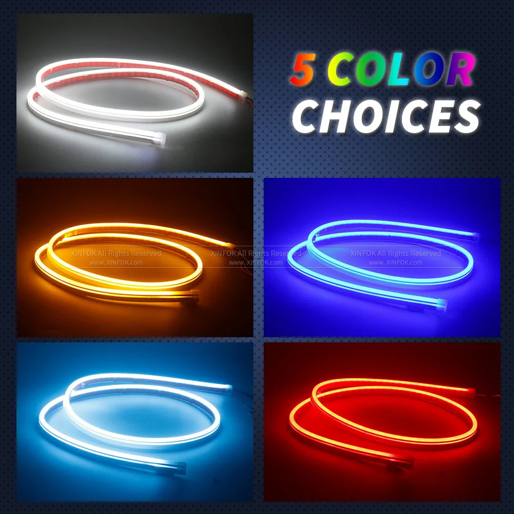 Cloud Discoveries LED Car Hood Lights - Elevate Your Drive with Stylish Ambient Lighting