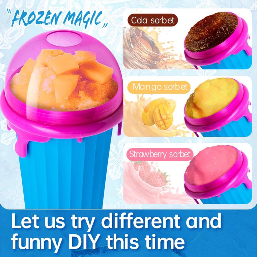 DIY Ice Cream Maker Cup - Quick Frozen Silicone Squeeze Cup