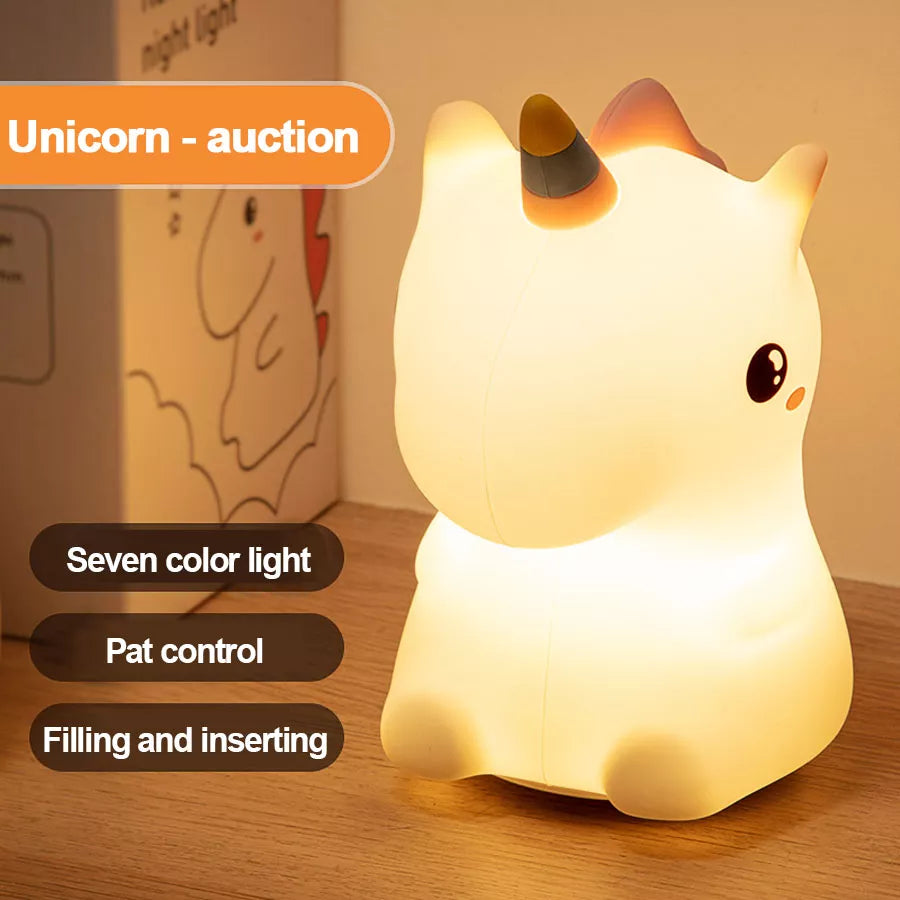 Unicorn LED Night Light: Magical Bedroom Decor