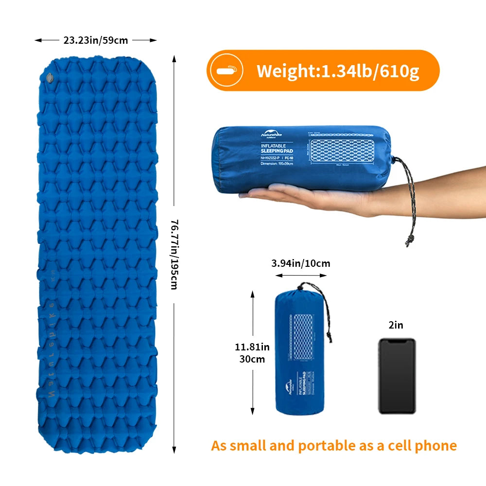 Ultralight Camping Air Mattress: Portable Sleeping Pad for Outdoor Adventures