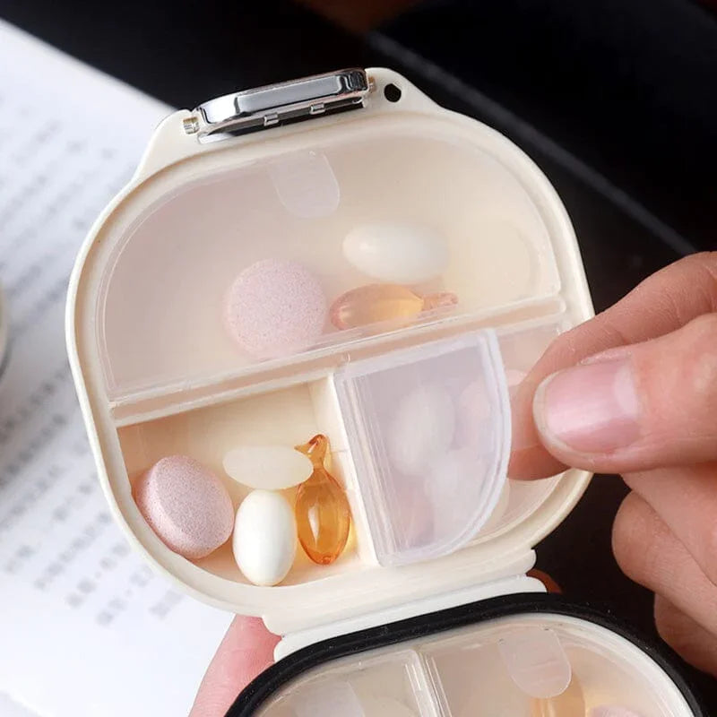 7-Day Portable Travel Pill Box Organizer