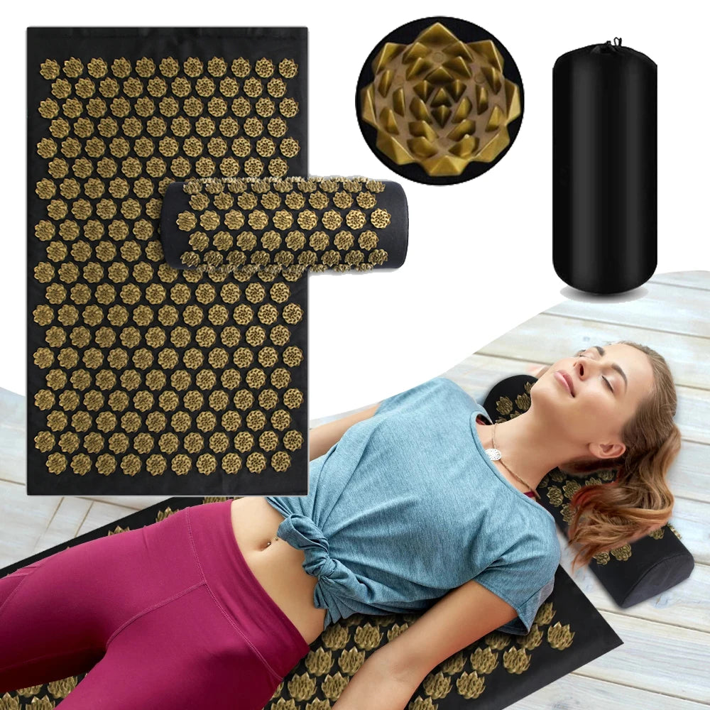 Cloud Discoveries Acupressure Yoga Mat - Sensi Massage for Blissful Relaxation