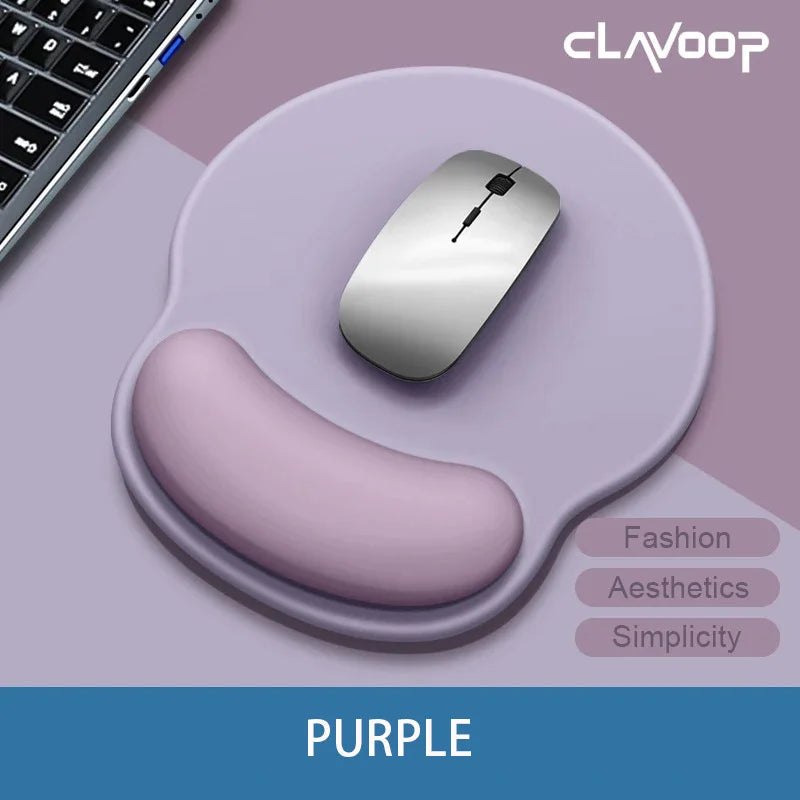 Ergonomic Mouse Pad with Wrist Support | Non-Slip Base