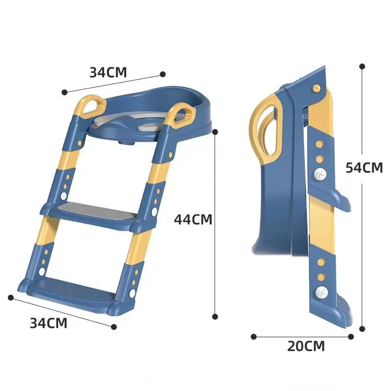 Foldable Kids Toilet Training Stool & Ladder