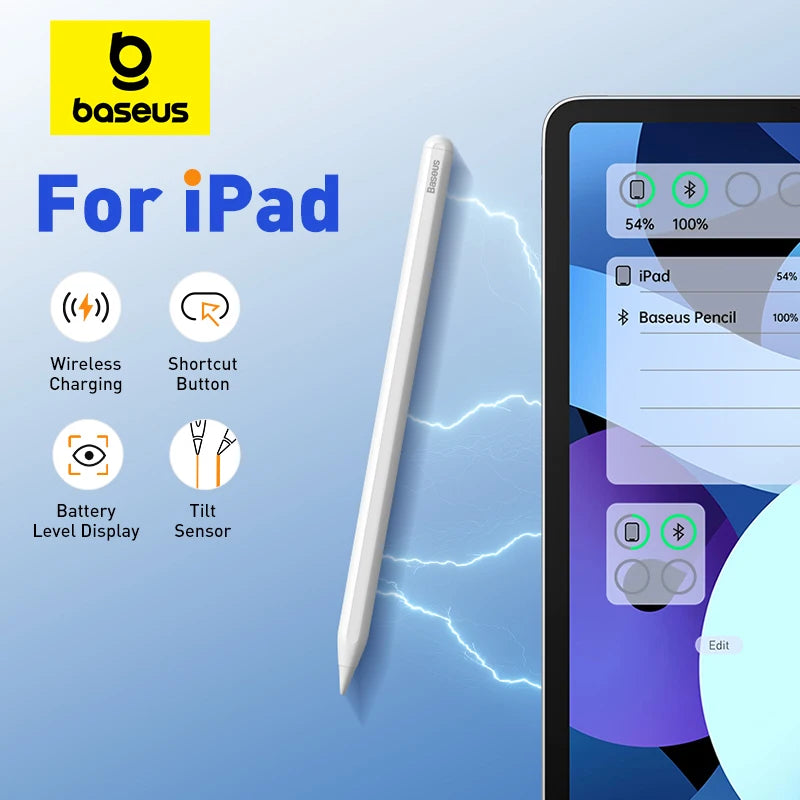 Digital Stylus for iPad - Apple Pencil-Like Pen with Palm Rejection