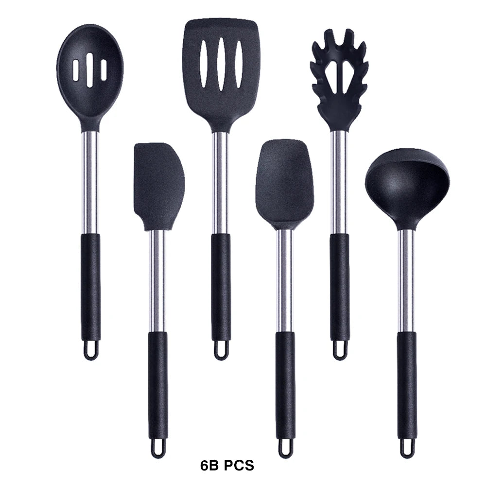High-Quality Silicone Utensils Set for Kitchen | Heat-Resistant Cooking Tools