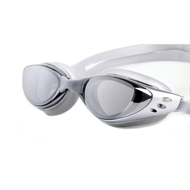 Prescription Myopia Swim Goggles - Waterproof Anti-Fog