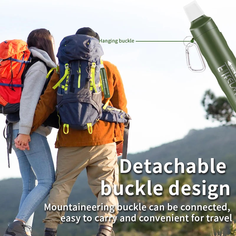 Portable Outdoor Water Purifier Filter Straw