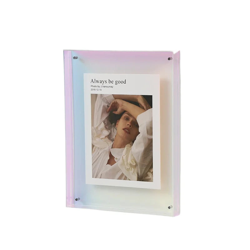 Acrylic Photo Frame - Stylish Wall & Table Decor