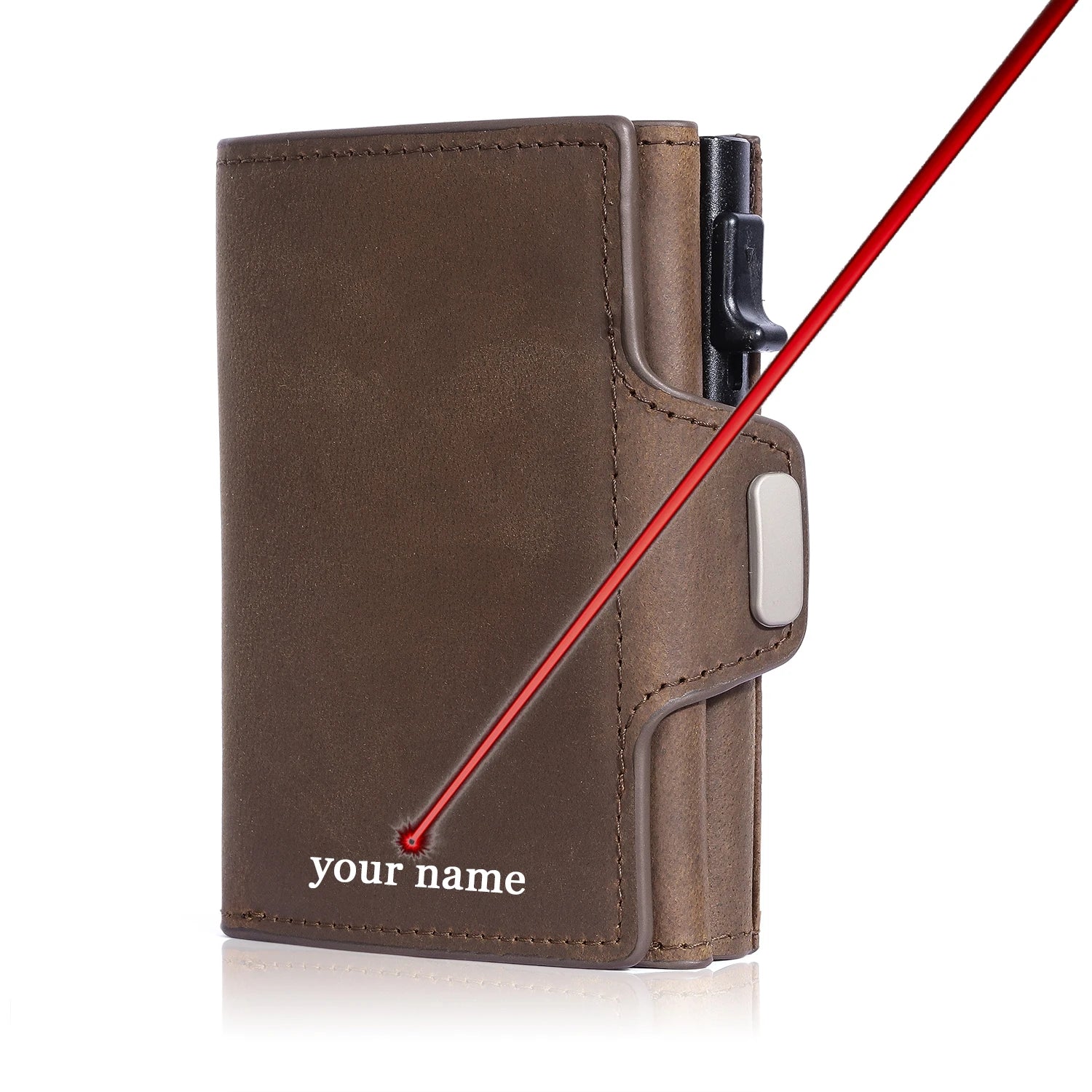 Vintage RFID-Protected Leather Wallet