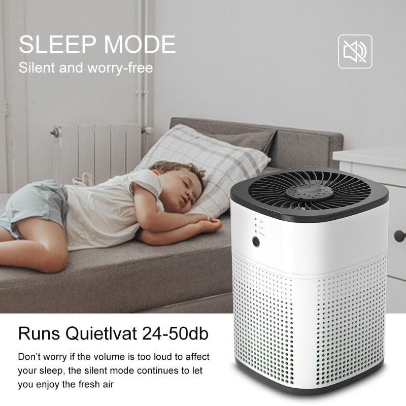 Air Purifier For Home, Portable Purifier, True H13 HEPA, Carbon Filters Efficient purifying, air cleaner, Aroma Diffuser, CloudDiscoveries.com