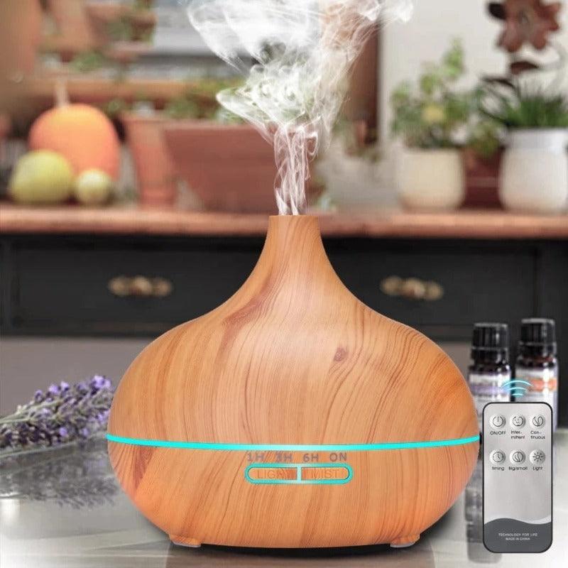 Electric, Aroma, Diffuser, Essential, oil, diffuser, Air Humidifier, Ultrasonic, Remote Control, Color, LED, Lamp, Mist Maker, Home,