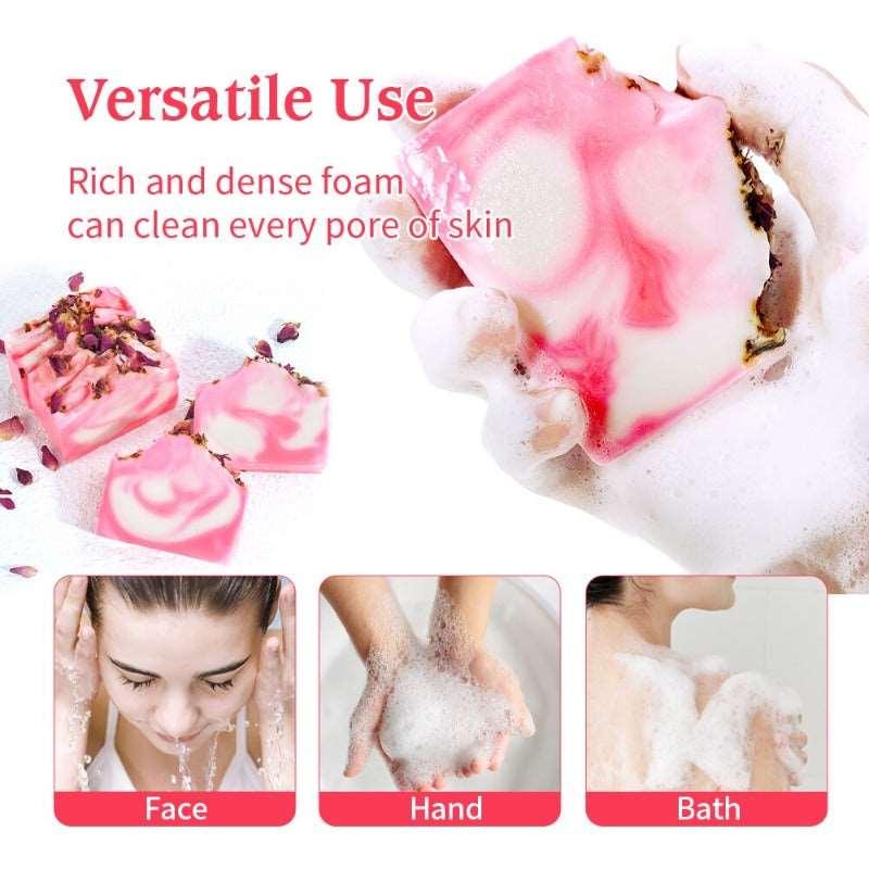 Handmade Natural Rose Soap
