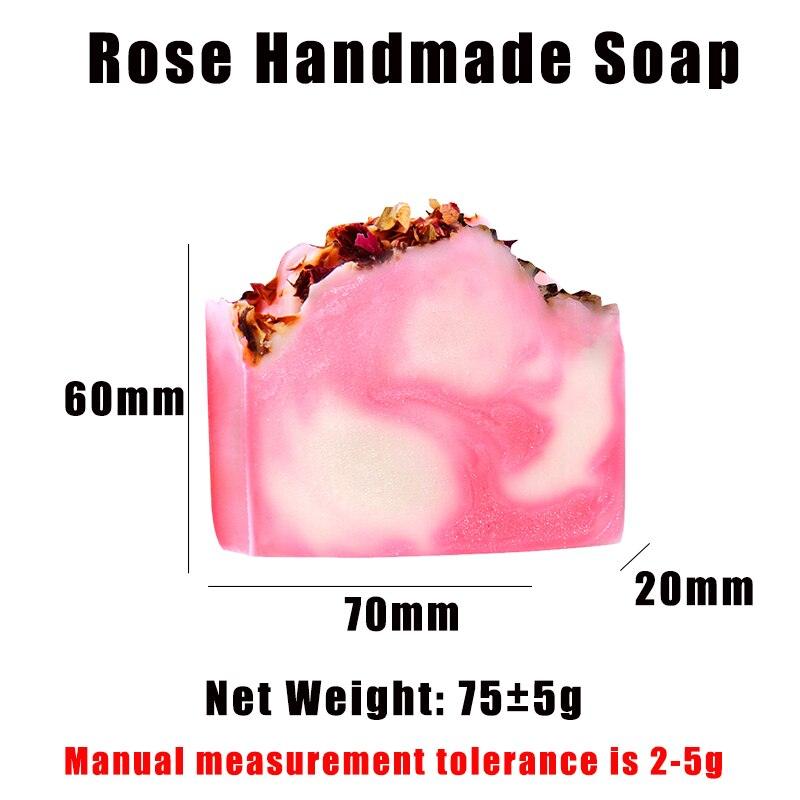 Handmade Natural Rose Soap