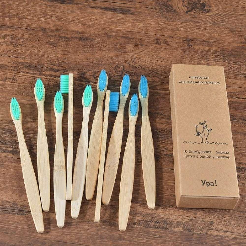 Colorful Toothbrush, Natural, Bamboo Toothbrush, Soft Bristle, Charcoal, Teeth, Eco, Bamboo, Toothbrushes, Dental, Oral Care, clouddiscoveries.com