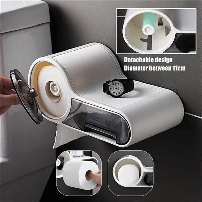 Self-Adhesive Toilet Paper Holder