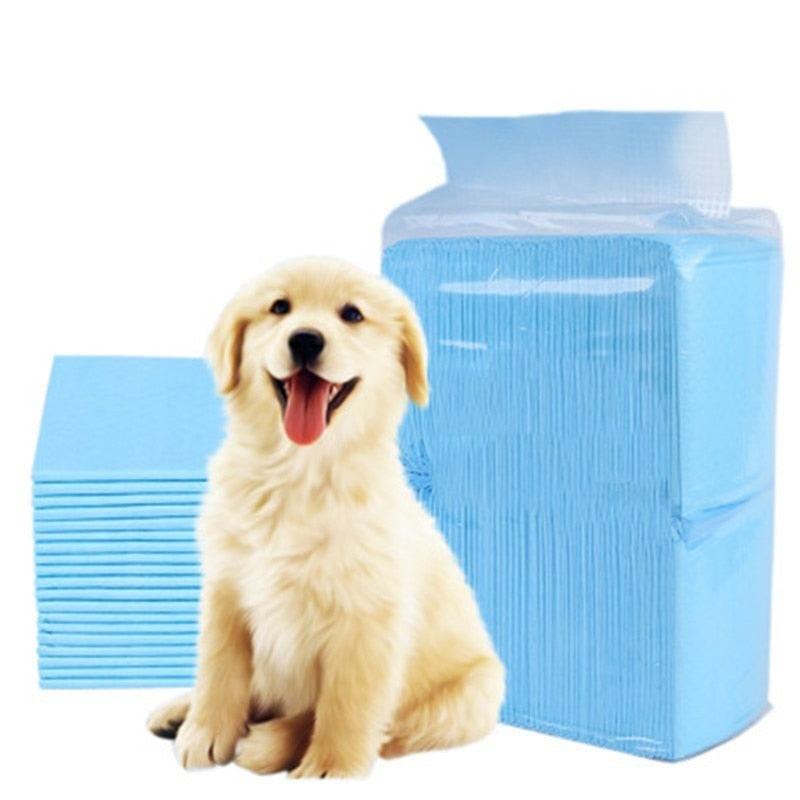 50/100pcs, Dog Training Pee Pads, Super Absorbent, Pet Diaper, Disposable, Healthy, Clean, Mat for Pets, Dairy Diaper Supplies, clouddiscoveries.com