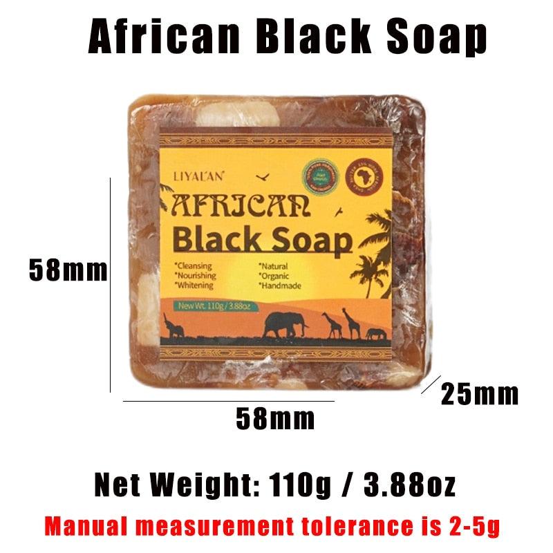 Handmade Organic African Black Soap