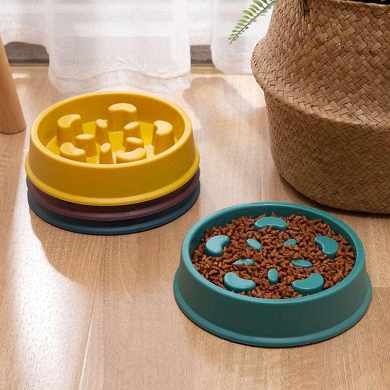 Pet, Slow, Food Bowl, Small Dog, Choke-proof Bowl, Non-slip, Slow Food Feeder, Dog, Rice Bowl, Pet Supplies, Cats and Dogs, clouddiscoveries.com