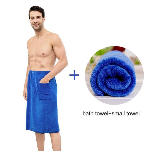Wearable Bath Towel With Pocket