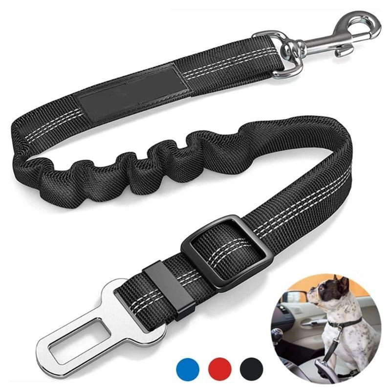 Dog Seat Belt, Car, Seatbelt, Harness for Dogs, Adjustable, Durable, Nylon Reflective Bungee, Fabric, Tether, Car, Travel, Supplies for Pet, clouddiscoveries.com